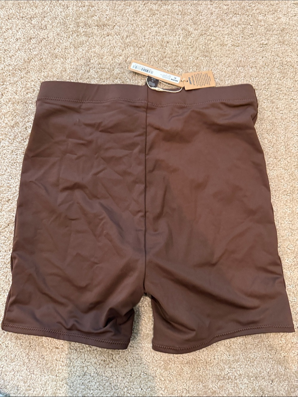 SKIMS Brown Swim Set! 5 pieces! 3 tops 2 bottoms - Picture 15 of 16
